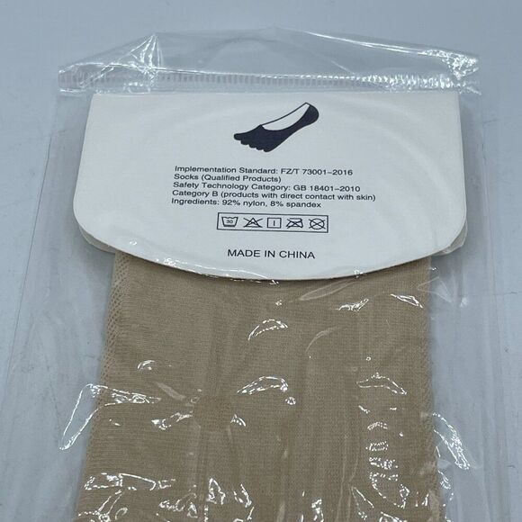 COPY - BUNDLE (4) NO SHOW TOE SOCKS NWT - Picture 5 of 8